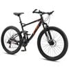 Progear Trail Dual Suspension MTB 26*19" in Black Ember