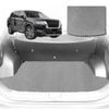 6D Diamond Car Boot Mat for Nissan Pathfinder 8 seater (R53)2022-Current-(3rd Row folded/5 seater)-Cargo Mat-Grey-Outback GT