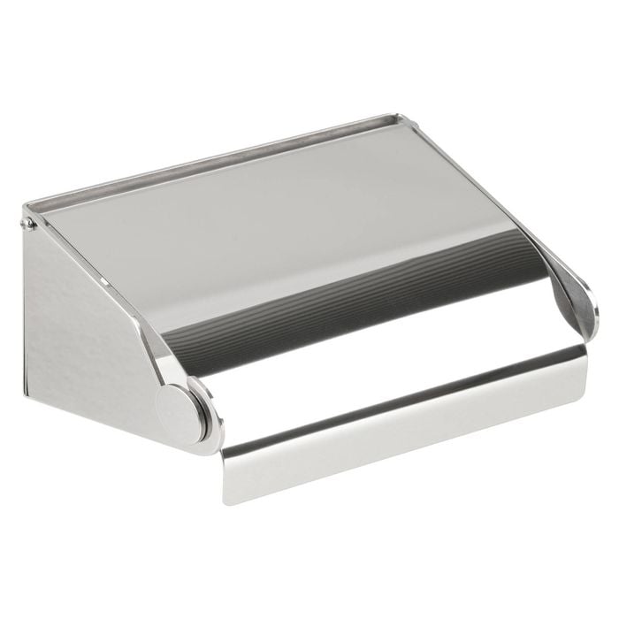 Metlam Australia Polished Stainless Steel Single Toilet Roll Holder