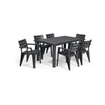 Keter 7 Piece Julie Outdoor Dining Set