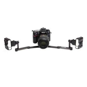 Photomed R2-NB Dual Point Ball Head Flash Bracket For Nikon DSLR Cameras