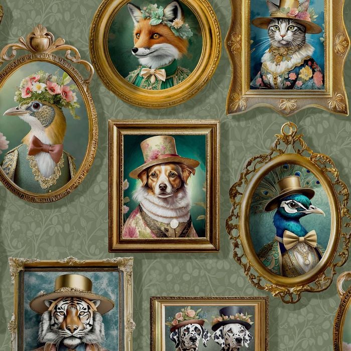 Regal Beasts Wallpaper 13792 53cm x 10.05m
