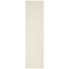 Elias Ezra White 500x80cm Runner - Extra Large Pet Friendly Power Loomed Rug