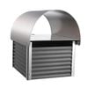 Sandleford Woodland Grey Carrum Post Mount Letterbox