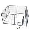 Yes4pets 16 Panels 80 Cm Heavy Duty Pet Playpen