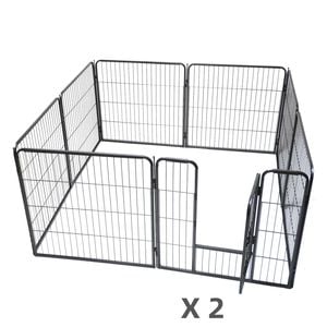 Yes4pets 16 Panels 80 Cm Heavy Duty Pet Playpen
