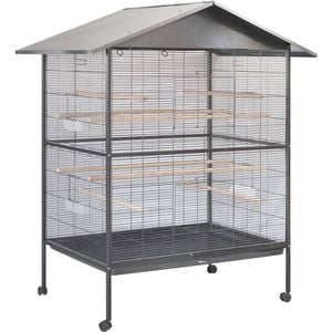 Yes4pets 175cm Xl Bird Cage Parrot Aviary Pet Stand-alone Budgie Cage