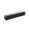 Nora Wall Mount TV Entertainment Unit 3 Doors 180cm Black and Oak