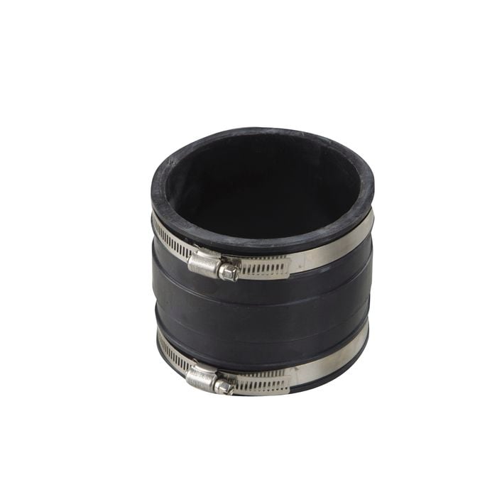 Aqualine 80mm Black SPARTAN PVC-PVC Flexible Rubber Coupling
