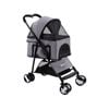 i.Pet Pet Stroller Pram Dog Large Cat Carrier Travel Strollers 4 Wheel Foldable