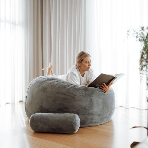 DreamPod Grey Sensory Foam Filling Included Bunnings Australia