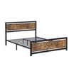 Levede Industrial Style Metal Bed Frame Queen