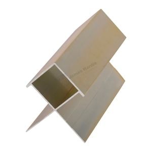 James Hardie Linea® 2700mm Etch Prime Aluminium External Slim Box Corner Weatherboard