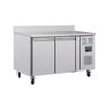 Polar U-Series 2 Door Counter Fridge with Upstand 282Ltr