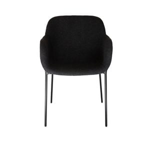 Sk Designer Living | Milan Fabric Dining Chair - Charcoal