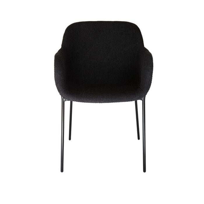 Sk Designer Living | Milan Fabric Dining Chair - Charcoal
