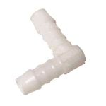 GD Watermark 16mm Clear Vinyl Tube Fitting Elbow Connector - 2 Pack
