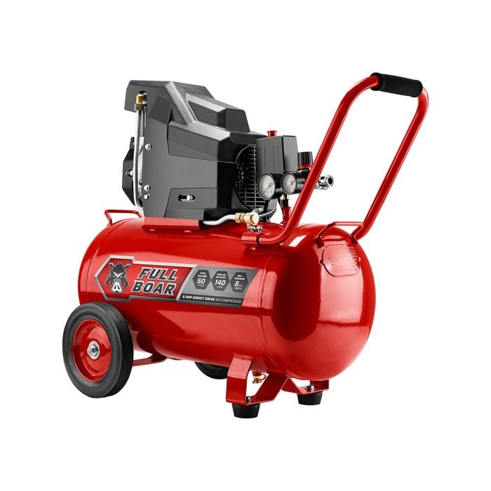 Full Boar 2.3HP 50L Oil Free Direct Drive Air Compressor