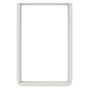 Rapid Steel Tube Tikal Bench Leg 300 x 450 x 50mm White