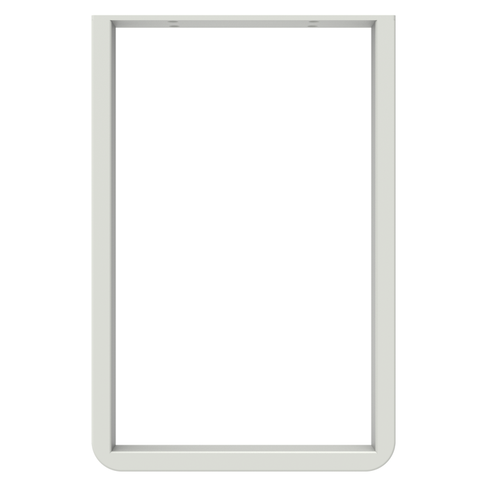 Rapid Steel Tube Tikal Bench Leg 300 x 450 x 50mm White