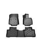 3W Floor Mats For Toyota RAV4 RAV-4 2019-2023 Black