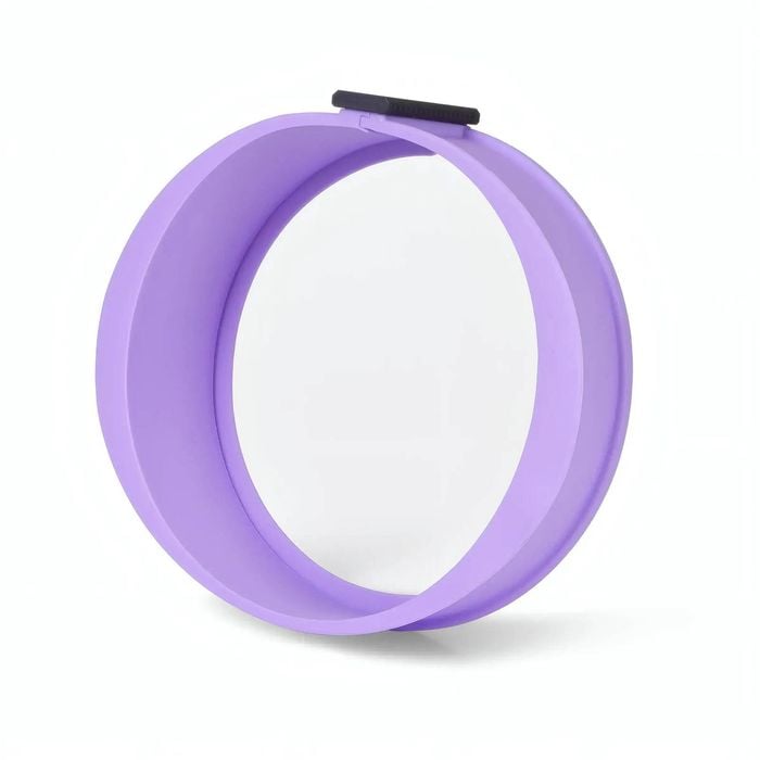 Separable Cake Pan 25 Cm X 7.5cm Silicone With Bottom Of Heat Resistant Glass