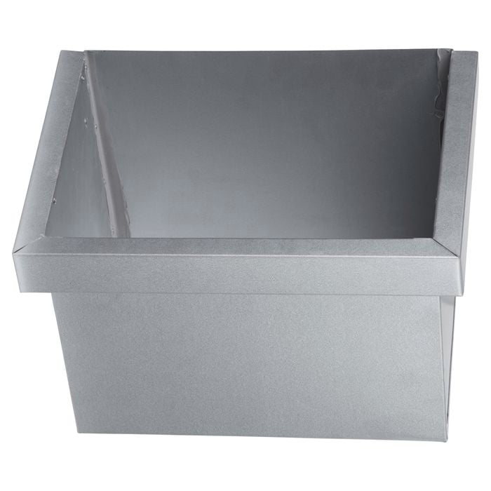 Fielders 300 x 225 x 225mm Zincalume Flat Bottom Rainhead