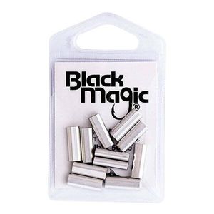 Black Magic Game Fishing Leader Aluminium Crimp 10 Pack 2.3mm (400560lb)