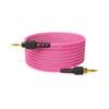 Rode 2.4m Pink Headphone Cable - 3.5mm Connection With 1/4" Adaptor