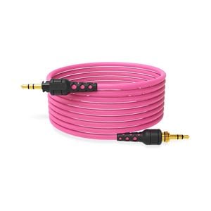 Rode 2.4m Pink Headphone Cable - 3.5mm Connection With 1/4" Adaptor