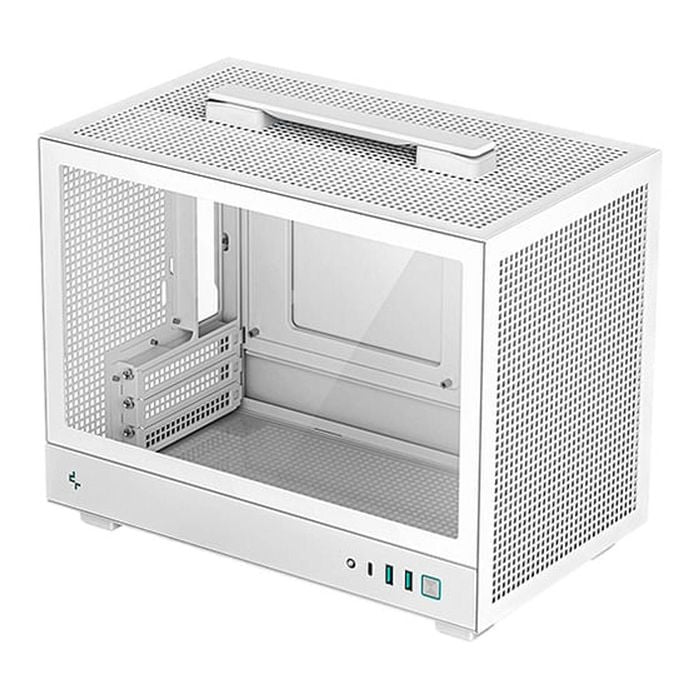 DeepCool CH160 White Ultra-Portable Mini-ITX Case [R-CH160-WHNGI0-G-1]