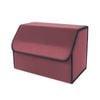 SOGA Medium Red Car Boot Organizer