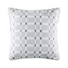 Kas Australia Kapa Euro Throw Pillowcase 65x65cm - Grey