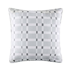 Kas Australia Kapa Euro Throw Pillowcase 65x65cm - Grey