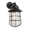 Cougar Lighting Lincoln 1lt Exterior Wall Light Black
