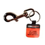 Taskmaster Nickel Plated Snap Hook With Key Ring