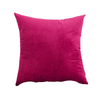 Velvet Pillow Cases Cushion Cover(31-Hot Pink)30cmx50cm