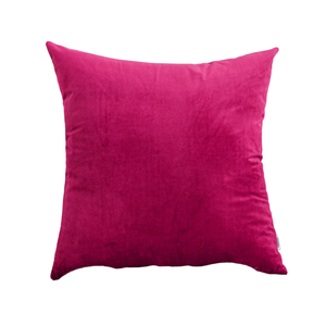 Velvet Pillow Cases Cushion Cover(31-Hot Pink)30cmx50cm