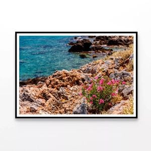 Nature Flowers with River   Print 100% Australian Made 120x90cm  (Poster)