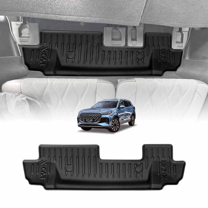 Third Row Seat Floor Mat for Chery Tiggo 8 Super Hybrid 2025-Onwards  Car Mats Liner Set