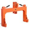 VEVOR 3-Point Quick Hitch Orange with Receiver 3-Pt 5 Level Adjustable Bolt for Tractor