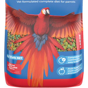 Vetafarm Nutriblend Large Vet-Formulated Complete Diet for Parrots 8kg