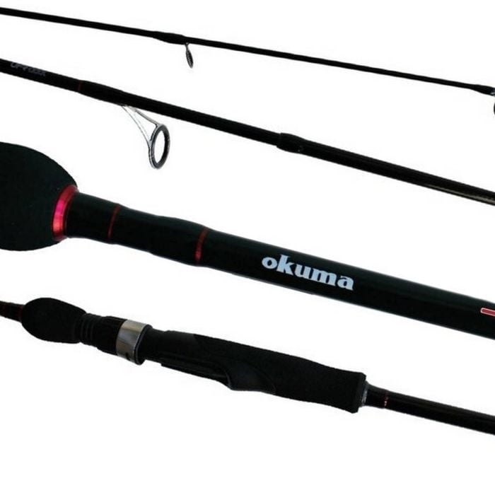 7ft Okuma TKO 10-20lb Graphite Spin Rod - 2 Pce Spinning Rod with Split Grip