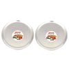 2PK Al Dente Aluminium Traditional Pizza Pan 35cm