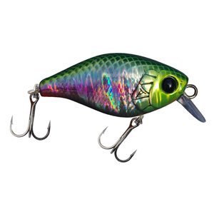 Profishent Cojack 38mm Crankbait Fishing Lure Green Red Silver Orange