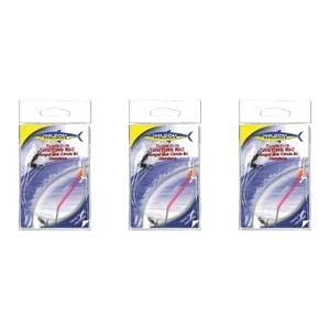 3x Wilson Tangle Free Whiting Rig Stainless Steel Longshank Hook - Size 6