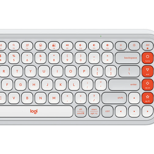 Logitech POP Icon Keys Wireless Keyboard (Off White)