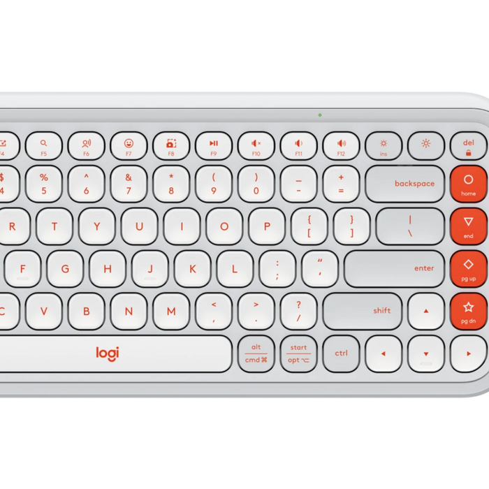 Logitech POP Icon Keys Wireless Keyboard (Off White)