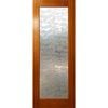 Woodcraft 2040 x 820 x 35mm Internal Door 1Lite Delta Frosted Glass