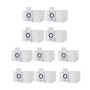 iDeer life 10 Pack Disposable Dust Bags Compatible with ECOVACS X1/T10/T20 Robot Vacuum Cleaner